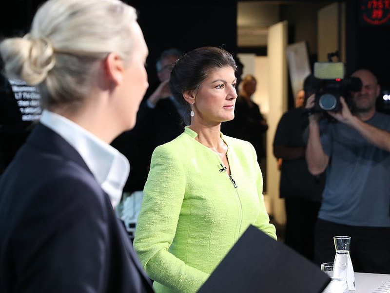 Alice Weidel und Sahra Wagenknecht am 09.10.2024 - Foto: über dts Nachrichtenagentur