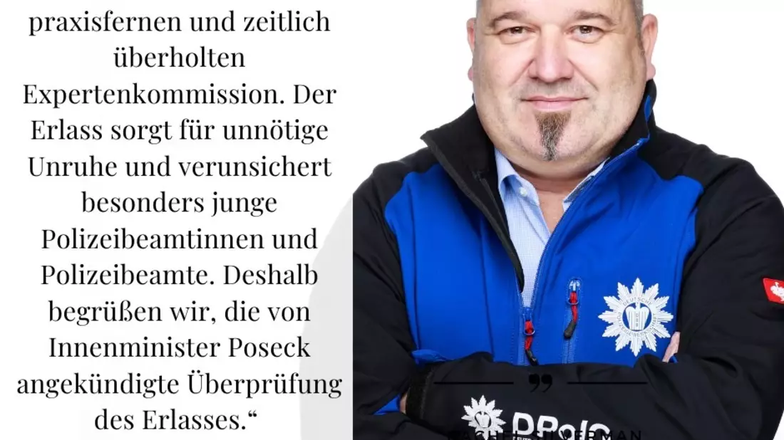 DPolG Hessen: DPolG Hessen begrüßt die Überprüfung des Rotationserlasses durch Staatsminister Dr. Roman Poseck - Bild: presseportal.de