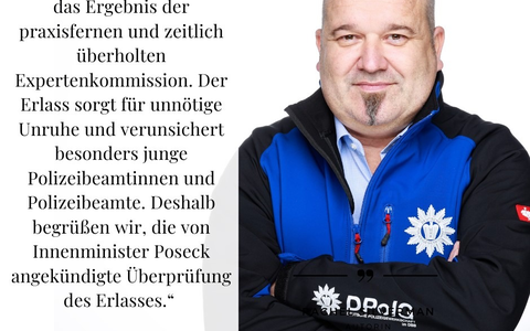 DPolG Hessen: DPolG Hessen begrüßt die Überprüfung des Rotationserlasses durch Staatsminister Dr. Roman Poseck - Foto: presseportal.de