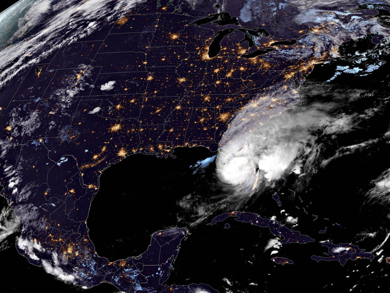 Tornados im Zusammenhang mit Hurrikan «Milton» haben mehrere Todesopfer gefordert. - Foto: Cira/Noaa/Noaa/Planet Pix via ZUMA Press Wire/dpa