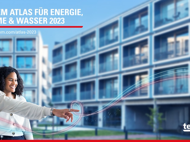Techem Atlas für Energie, Wärme & Wasser: Die Deutschen verbrauchen 2023 weniger Heizenergie als jemals zuvor - Foto: presseportal.de