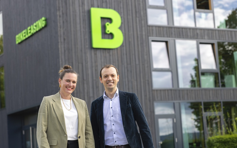 Doppelte Führungsverstärkung bei der Bikeleasing-Gruppe: Anja Steinkönig (Group CMO) und Othmane Khelil (Group COO) ergänzen das Management Board - Foto: presseportal.de