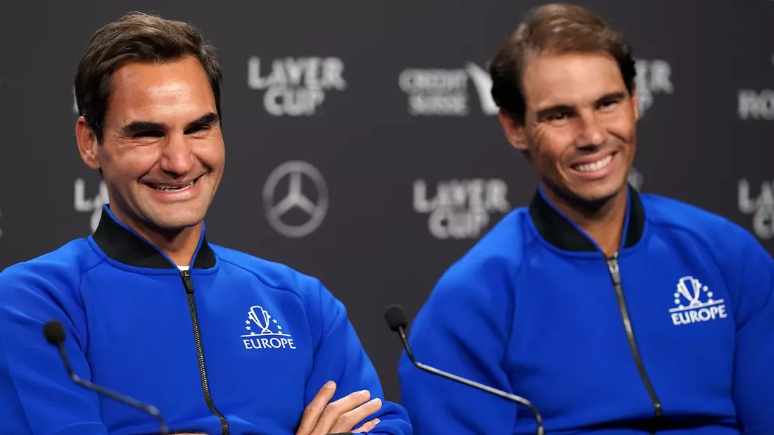 Roger Federer hat Rafael Nadal zum finalen Rücktritt ermutigt. - Bild: John Walton/PA Wire/dpa