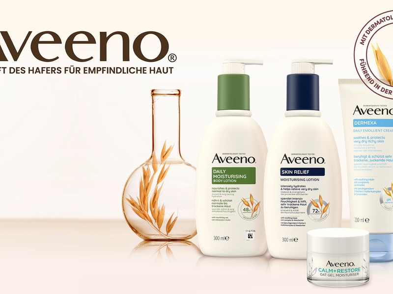 Das Beste aus Wissenschaft und Natur / Der Pioneer Aveeno® ist nun seit September 2024 endlich auch in deutschen Apotheken erhältlich - Foto: presseportal.de