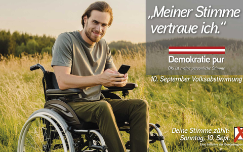 Informationskampagne der Regierung - Foto: versal.at über pressetext.de