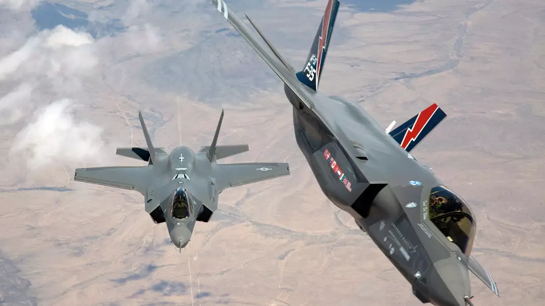 Am Montag ist es wieder soweit: Die Nato beginnt ihre jährliche Atomwaffenübung. (Archivbild) - Bild: Tom Reynolds/LOCKHEED MARTIN AERONAUTICS/EPA/dpa