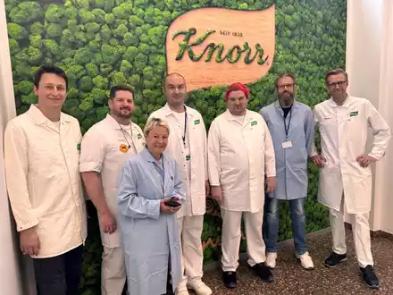 Knorr-Werk und Therapeutikum tauschen für einen Tag Perspektiven - Foto: presseportal.de
