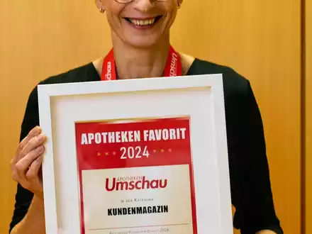 Apotheken-Favoriten 2024: Apotheken Umschau ist spitze - Foto: presseportal.de