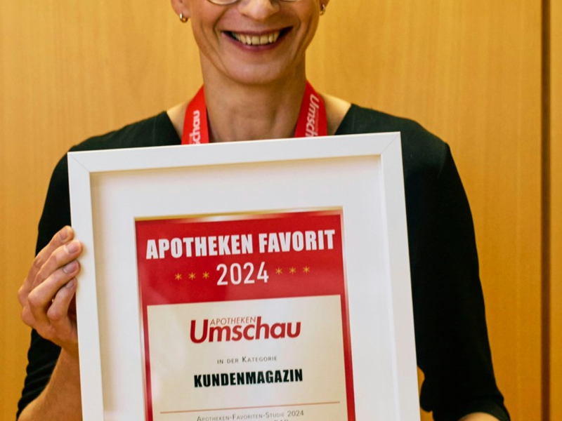 Apotheken-Favoriten 2024: Apotheken Umschau ist spitze - Foto: presseportal.de