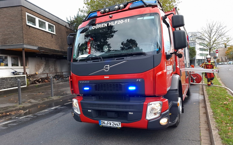 FW Düren: Rauchentwicklung in der Innenstadt - Foto: presseportal.de
