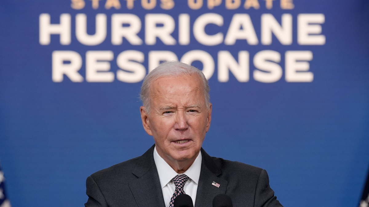 Biden hat sich direkt an Trump gerichtet - mit Spott.  - Foto: Susan Walsh/AP/dpa
