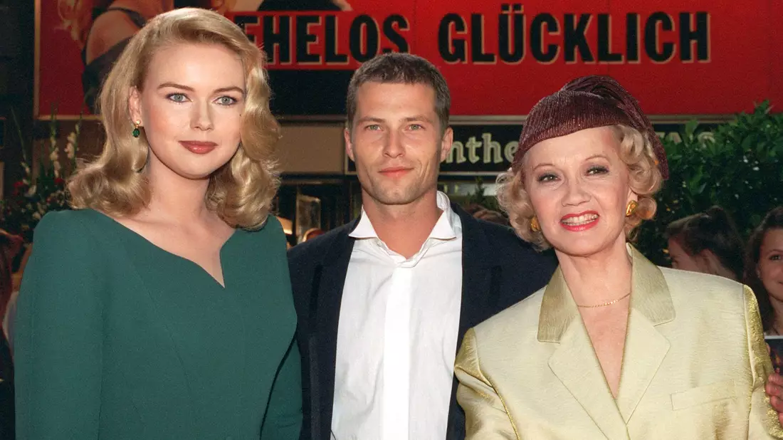 Mit Veronica Ferres drehte Liselotte Pulver ihren letzten Film (Archivbild)  - Bild: Ursula Düren/dpa