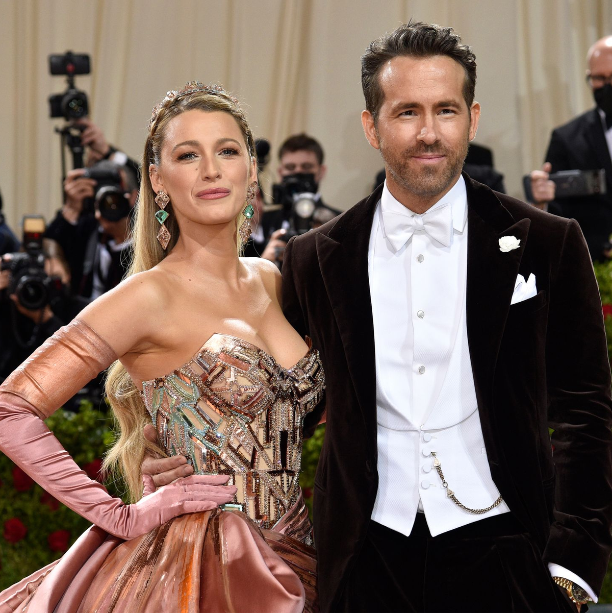 Das Schauspieler-Ehepaar Blake Lively und Ryan Reynolds wurde von ihrem Kollegen Justin Baldoni wegen Verleumdung verklagt. (Archivbild) - Foto: Evan Agostini/Invision/AP/dpa