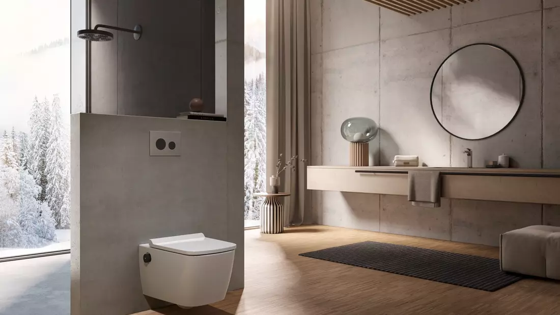 Dusch-WC TECEneo - Einfachste Bedienung, maximale Hygiene / Reduziert auf das Wesentliche - Bild: presseportal.de