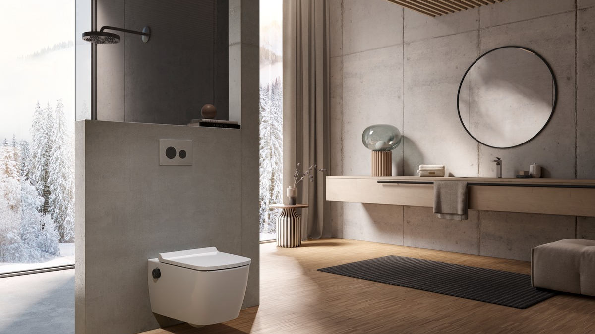 Dusch-WC TECEneo - Einfachste Bedienung, maximale Hygiene / Reduziert auf das Wesentliche - Foto: presseportal.de