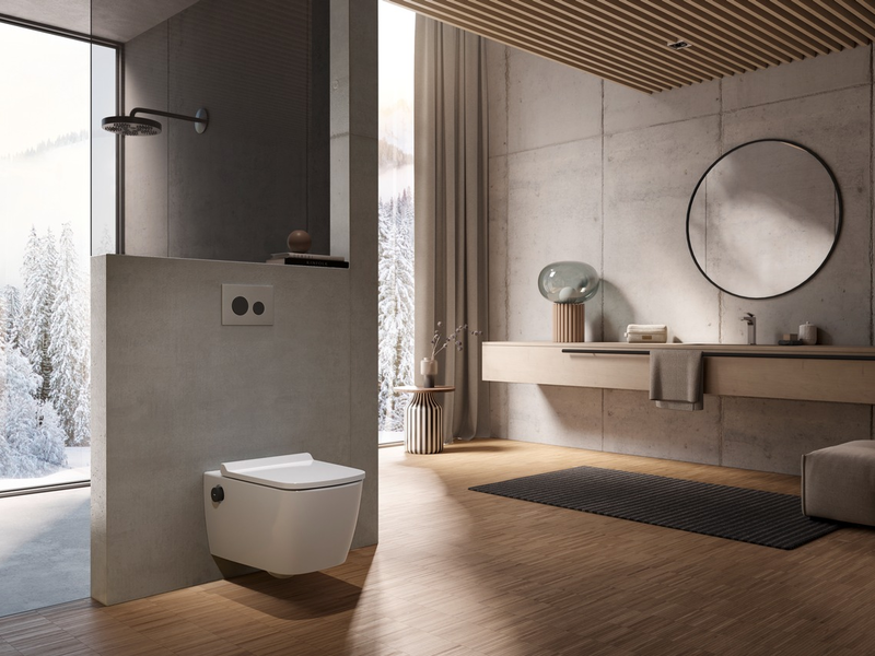 Dusch-WC TECEneo - Einfachste Bedienung, maximale Hygiene / Reduziert auf das Wesentliche - Foto: presseportal.de