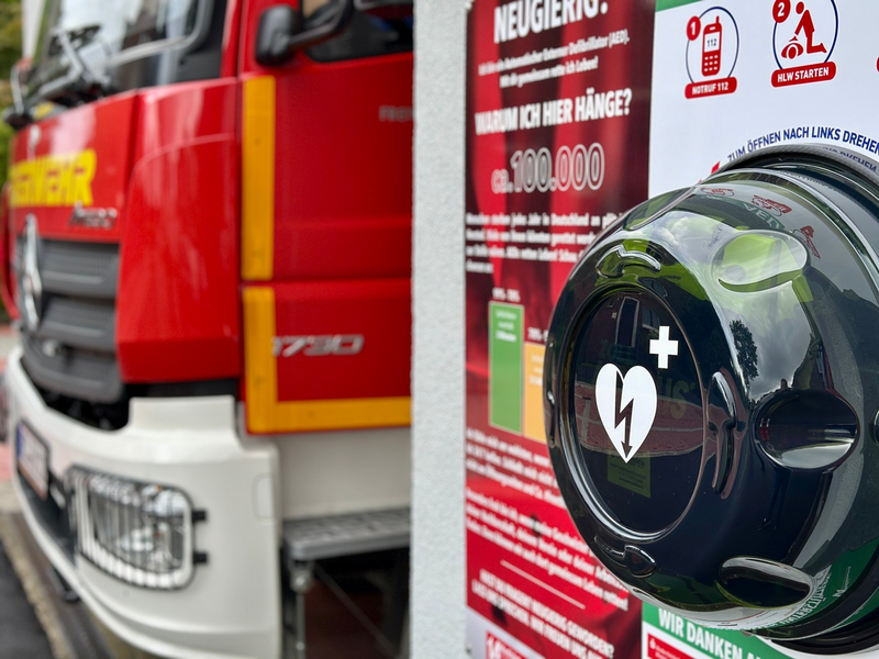 FW Hünxe: Sicherheit im Ernstfall - Jetzt für eine AED-Schulung anmelden - Foto: presseportal.de