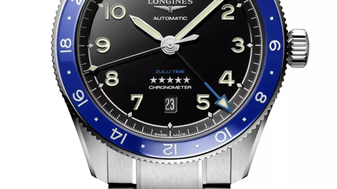 LONGINES SPIRIT ZULU TIME X WEMPE / Limitierte Edition mit royalblauer Lünette zur Feier einer erfolgreichen Partnerschaft - Bild: presseportal.de