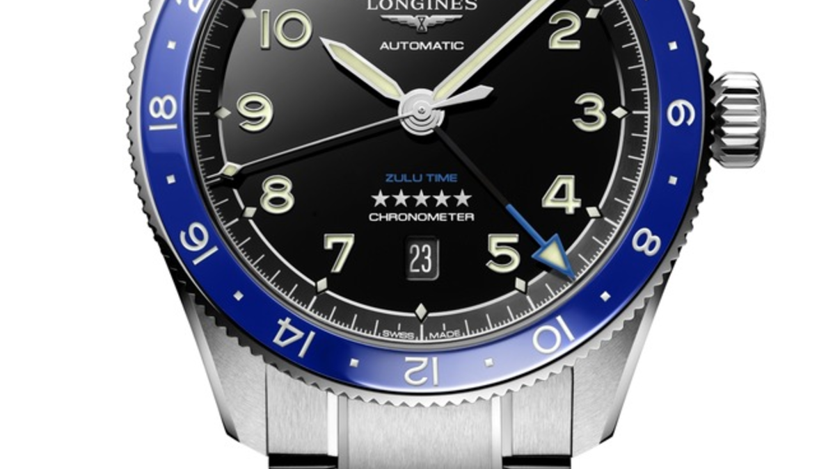 LONGINES SPIRIT ZULU TIME X WEMPE / Limitierte Edition mit royalblauer Lünette zur Feier einer erfolgreichen Partnerschaft - Foto: presseportal.de