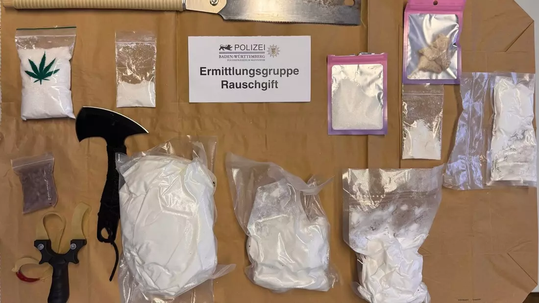 POL-MA: Mannheim: 23-jähriger Tatverdächtiger wegen Verdachts des unerlaubten Handeltreibens mit Betäubungsmitteln in nicht geringer Menge in Haft - Sicherstellung von drei Kilogramm Amphetamin - Bild: presseportal.de