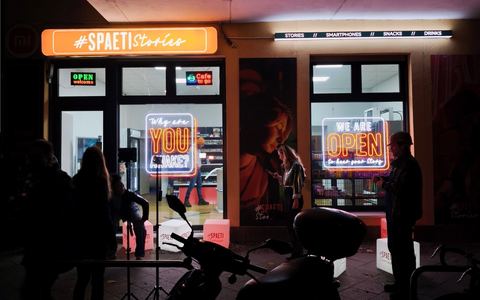 Why are you awake?- Die Xiaomi 14T Serie erzählt Berliner Nachtgeschichten im ersten Xiaomi Späti - Foto: presseportal.de