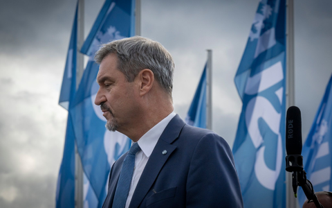 CSU-Chef Söder sieht die Union ein Jahr vor der Bundestagswahl auf gutem Kurs. - Foto: Peter Kneffel/dpa