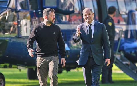 Wolodymyr Selenskyj und Olaf Scholz am 11.10.2024 - Foto: über dts Nachrichtenagentur