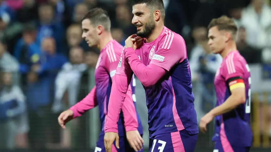 Deniz Undav trifft zum 2:0. - Bild: Christian Charisius/dpa