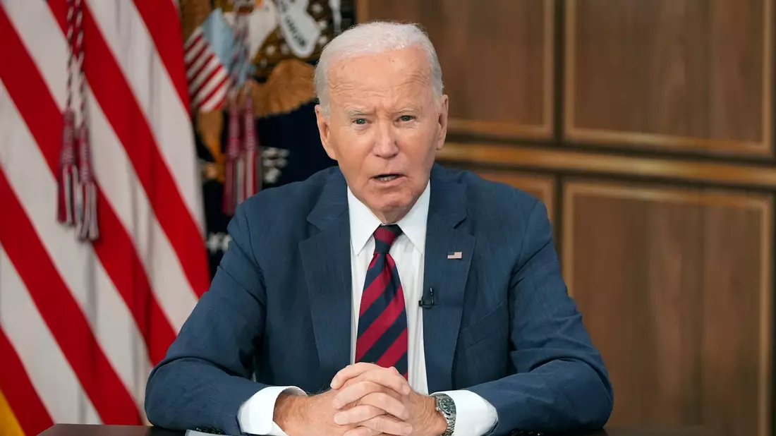US-Präsident Biden: möchte, dass Israel die UN-Friedenstruppen nicht beschießt. - Bild: Mark Schiefelbein/AP