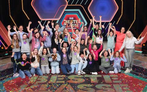 Die beste Klasse Deutschlands: Die 6B des Theodor-Heuss-Gymnasiums Heilbronn (Baden-Württemberg) gewinnt das Superfinale/ Feierlicher Abschluss der Jubiläumsstaffel mit prominenten Gästen - Foto: presseportal.de