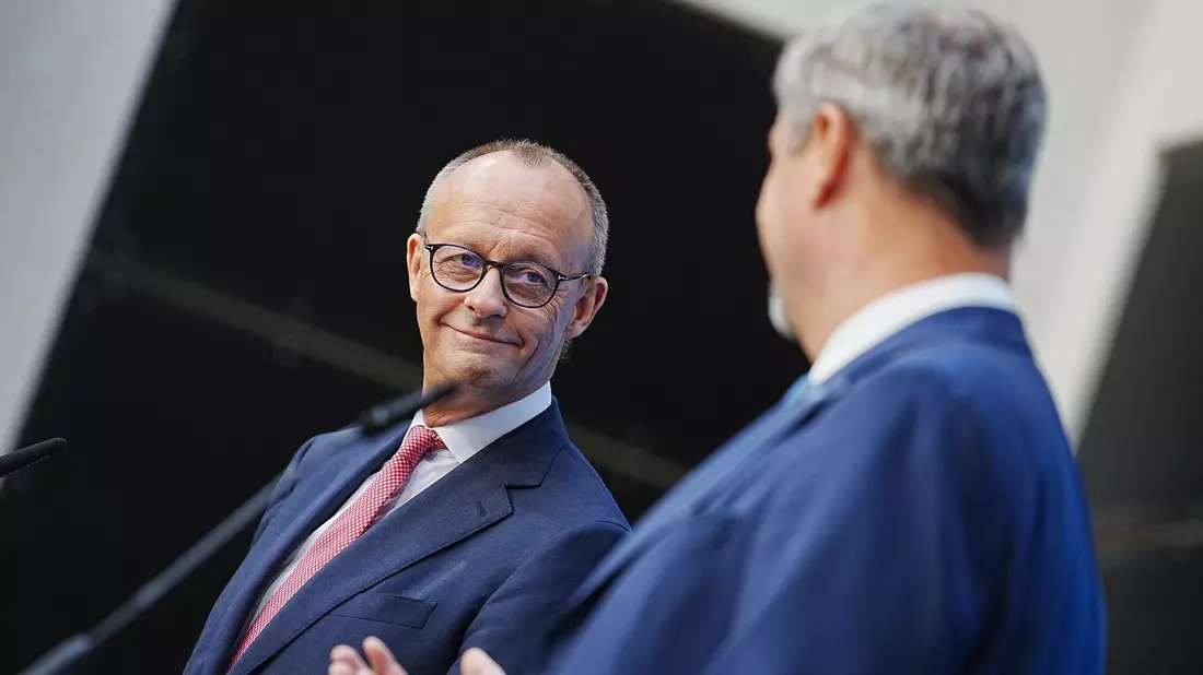 CDU-Chef Friedrich Merz will eine Bundesregierung ohne internen Streit führen.  - Bild: Kay Nietfeld/dpa