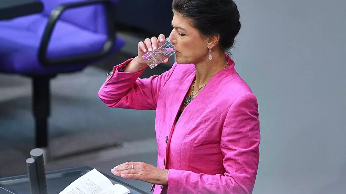 Sahra Wagenknecht, BSW, hält eine Rede (Archiv) - Bild: über dts Nachrichtenagentur