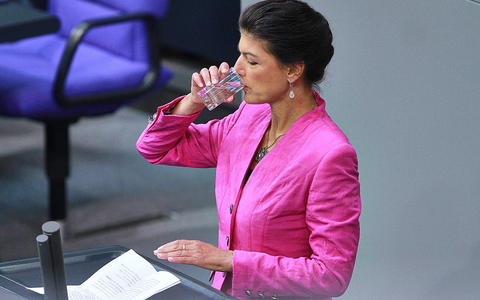 Sahra Wagenknecht, BSW, hält eine Rede (Archiv) - Foto: über dts Nachrichtenagentur