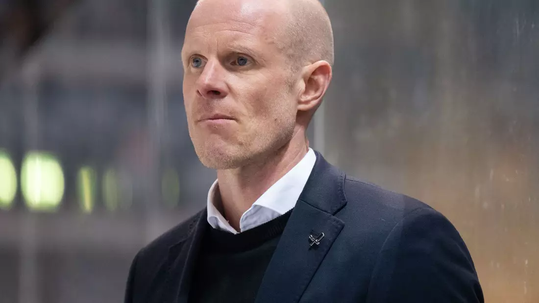 Einen Tag nach der Niederlage gegen Düsseldorf war für Söderholm Schluss bei EHC Red Bull München. - Bild: Sven Hoppe/dpa