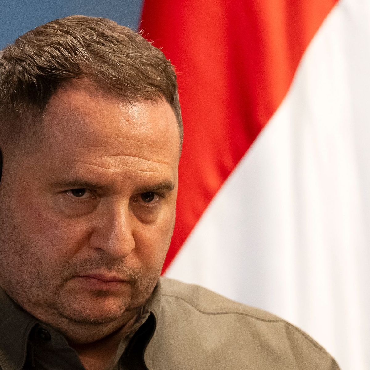 Der einflussreiche Chef des ukrainischen Präsidentenbüros, Andrij Jermak, drängt auf schnelle Antworten des Westens auf den «Siegesplan» des von Russland überfallenen Landes. (Archivbild) - Foto: Denes Erdos/AP/dpa