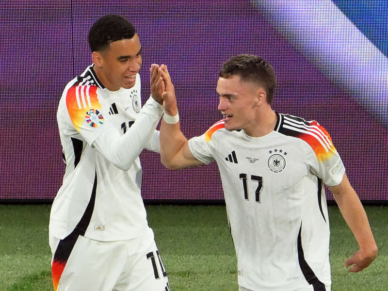 Musiala spielt in den WM-Planungen von Nagelsmann eine zentrale Rolle.  - Foto: Peter Kneffel/dpa