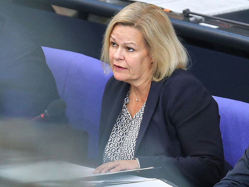 Nancy Faeser (Archiv) - Foto: über dts Nachrichtenagentur