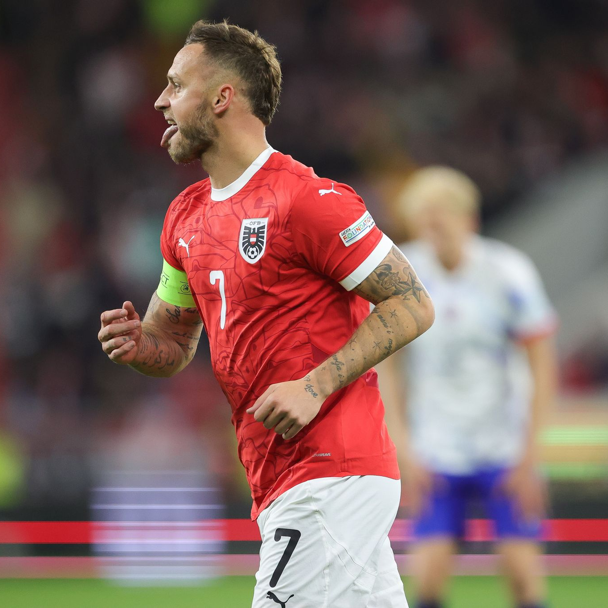 Der frühere Bremer Marko Arnautovic traf beim 5:1-Erfolg Österreichs gegen Norwegen doppelt. - Foto: Expa/Uwe Winter/APA/dpa
