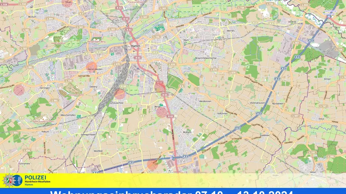 POL-HAM: Wohnungseinbruchsradar Hamm für die Woche vom 7. Oktober bis 13. Oktober - Bild: presseportal.de