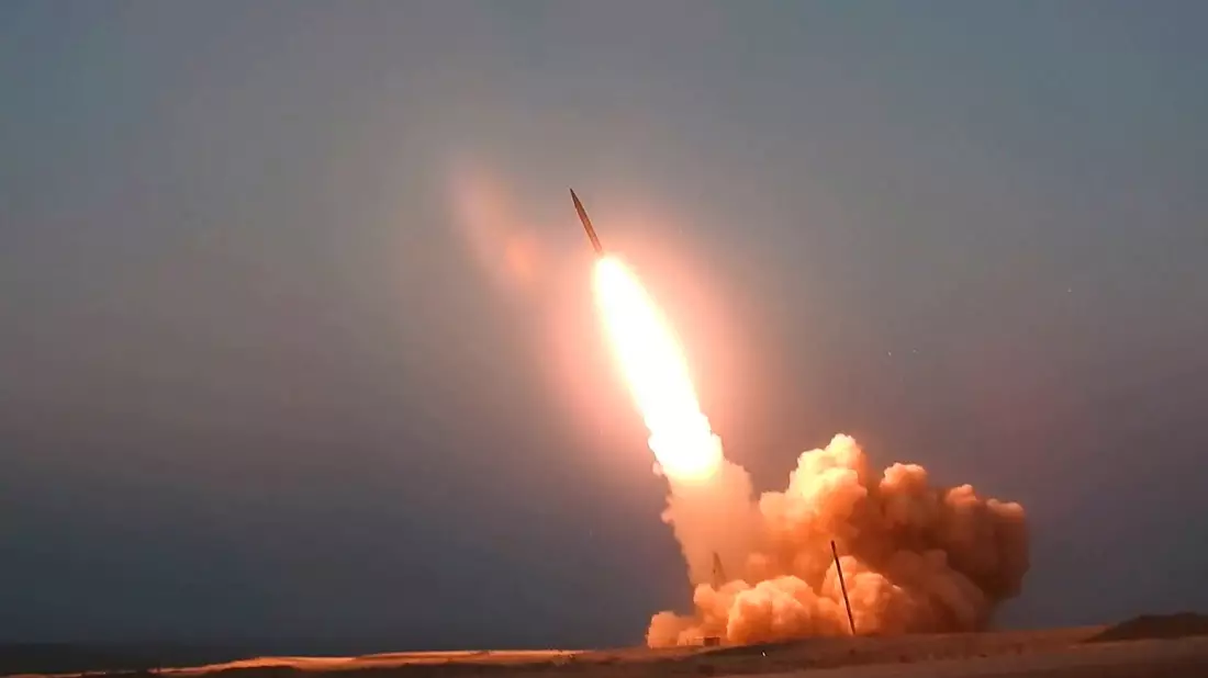 Die EU und ihre Partner sind überzeugt, dass der Iran Russland ballistische Raketen geliefert hat. (Archivbild) - Bild: Uncredited/Iranian Defense Ministry/AP/dpa