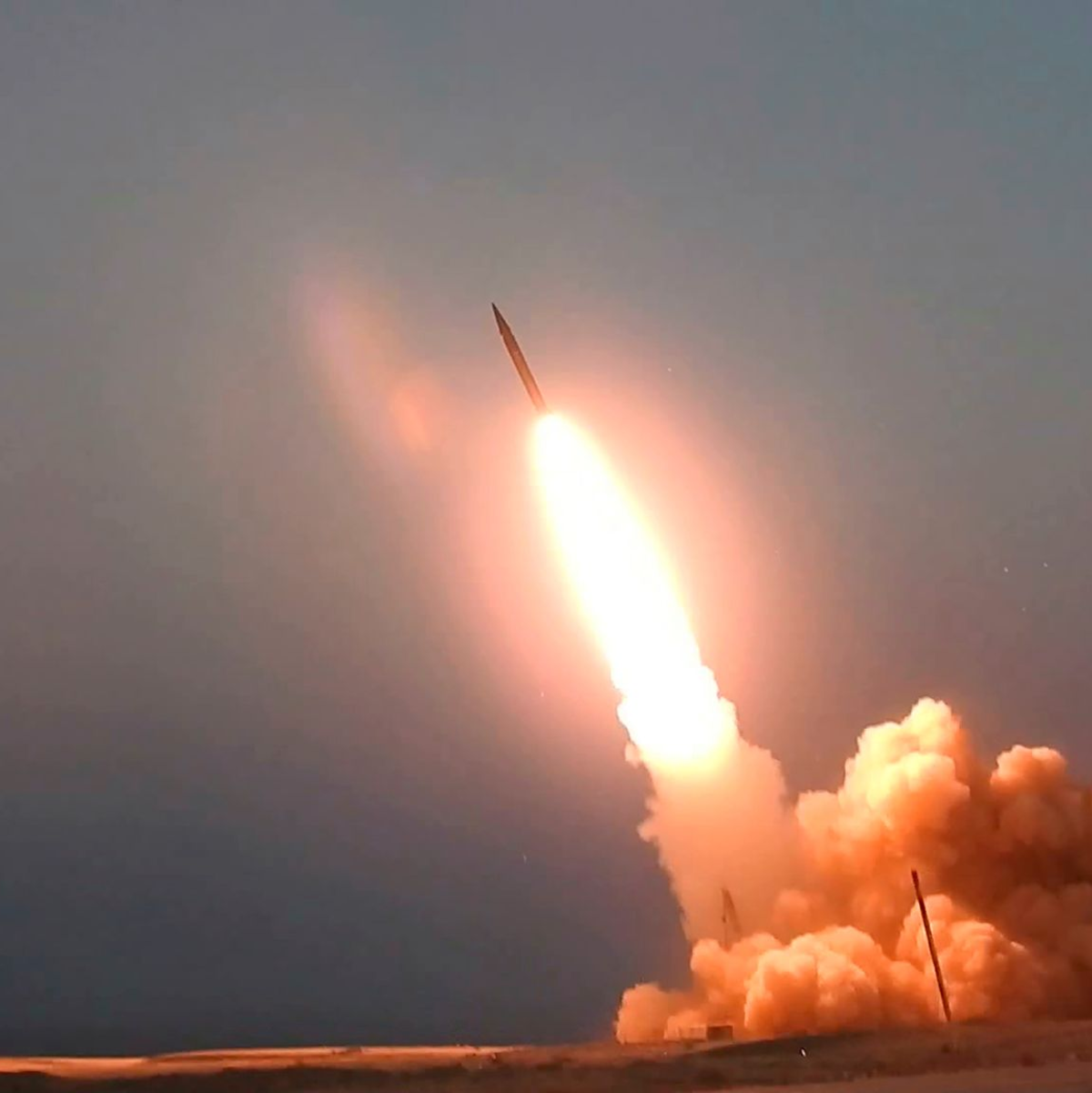 Die EU und ihre Partner sind überzeugt, dass der Iran Russland ballistische Raketen geliefert hat. (Archivbild) - Foto: Uncredited/Iranian Defense Ministry/AP/dpa