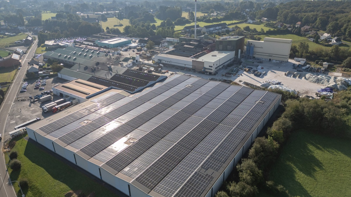 Solarstrom für Gerresheimer Standort in Momignies, Belgien - Foto: presseportal.de