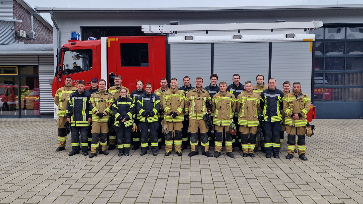FW-OLL: 20 neue Truppführerinnen und Truppführer für den Landkreis Oldenburg - Foto: presseportal.de
