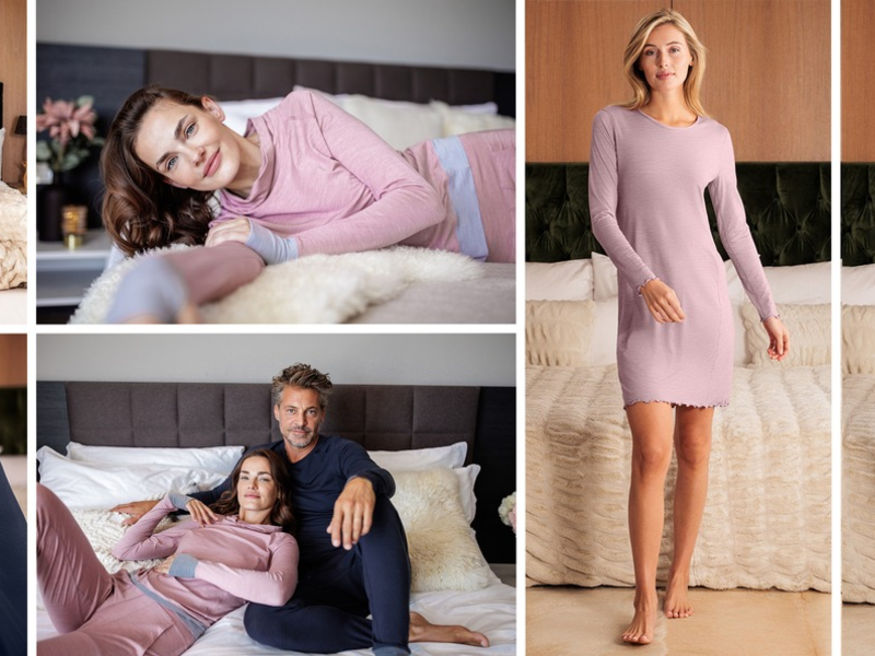 Neuheiten Autumn/Winter 2024: Dagsmejan sorgt mit den welt-komfortabelsten Pyjamas STAY WARM und BALANCE für wohlig-warme Nächte - Foto: presseportal.de