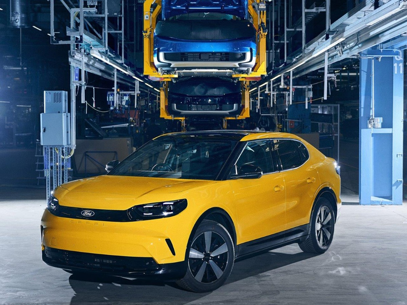 Neuer, vollelektrischer Ford Capri auf dem Weg zu Kunden - Foto: presseportal.de