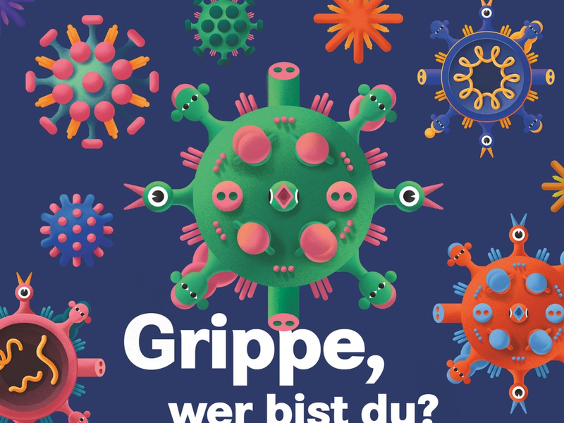 Grippe: Eine gefährliche Verwandlungskünstlerin - Foto: presseportal.de
