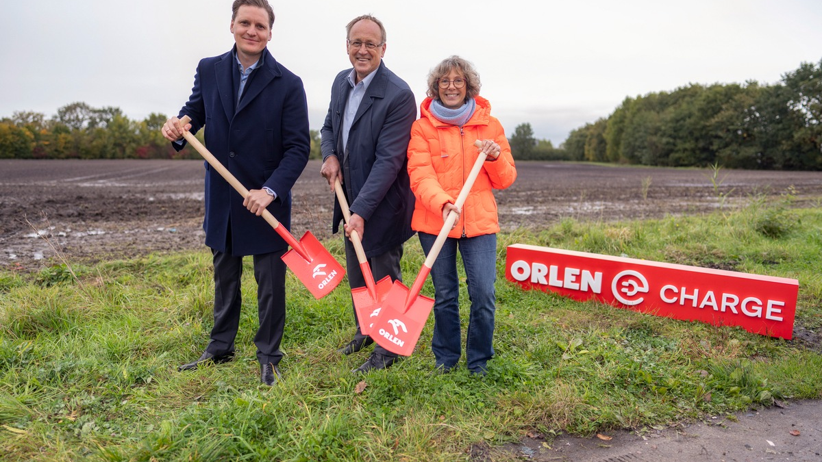 ORLEN Deutschland GmbH baut hochmodernen E-Ladepark in Elmshorn - Foto: presseportal.de