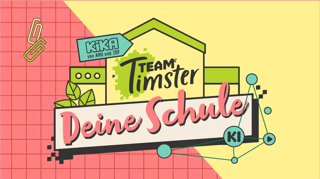 KiKA-Medienmagazin Team Timster zu Digitalisierung / Deine Schule: Online, KI und coole Technik? LIVE bei KiKA mit Publikums-Voting - Bild: presseportal.de