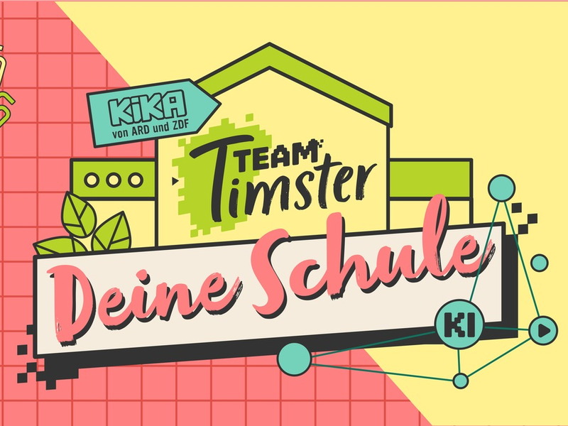 KiKA-Medienmagazin Team Timster zu Digitalisierung / Deine Schule: Online, KI und coole Technik? LIVE bei KiKA mit Publikums-Voting - Foto: presseportal.de