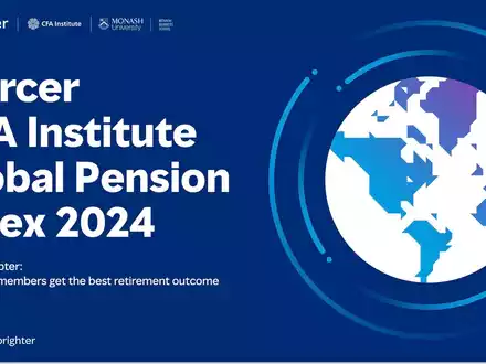 Mercer CFA Institute Global Pension Index 2024 zeigt notwendige Verbesserungen im Rentensystem - Foto: presseportal.de